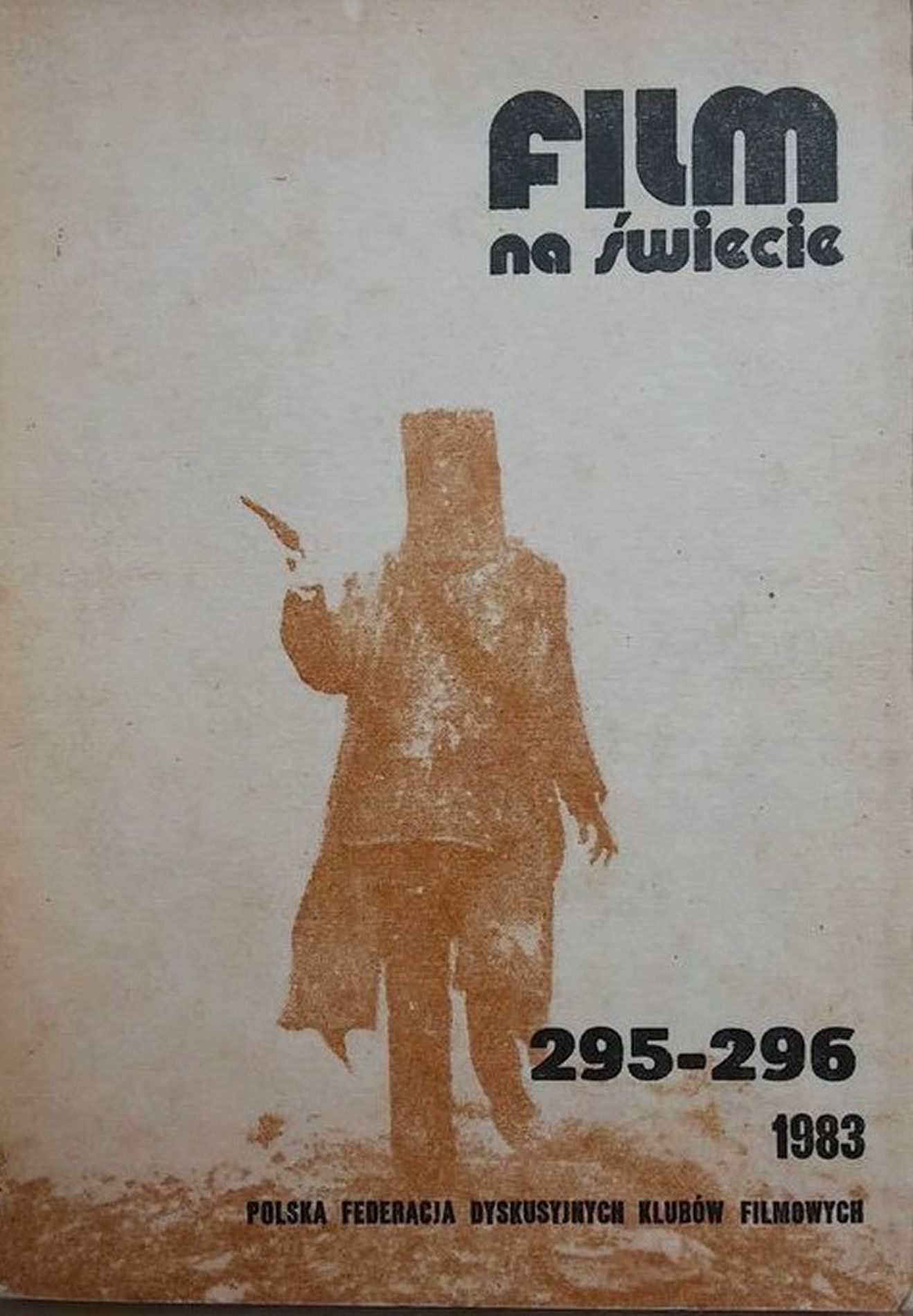 FILM NA SWIECIE magazine side cover Issue 295-296 (7-8)   1983